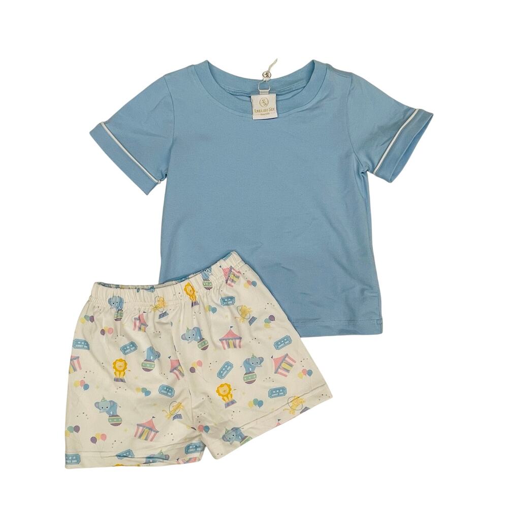 NWT Lullaby Set 4T Charlie Short Set in Circus